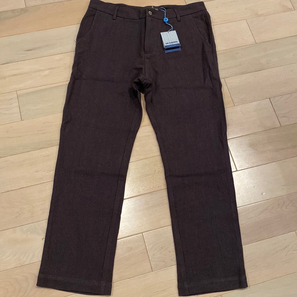 Les Canebiers linen blend men Cepoune pants
